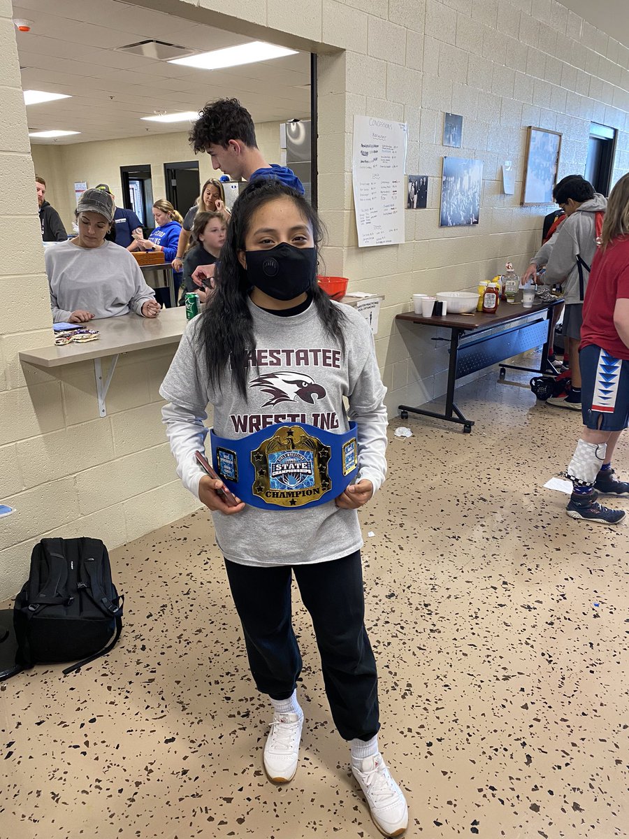 Congrats to Catarina on her 1st place finish at Girls State!