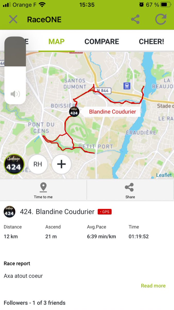 Challenge éco trail 10 km relevé 👍 <a href="/Ktytreuiller/">Kty treuiller</a> <a href="/barbierfrancois/">Francois barbier</a> 
#AXAAToutCoeur #AXA #OrdreDeMalte #ProudToBeAXA