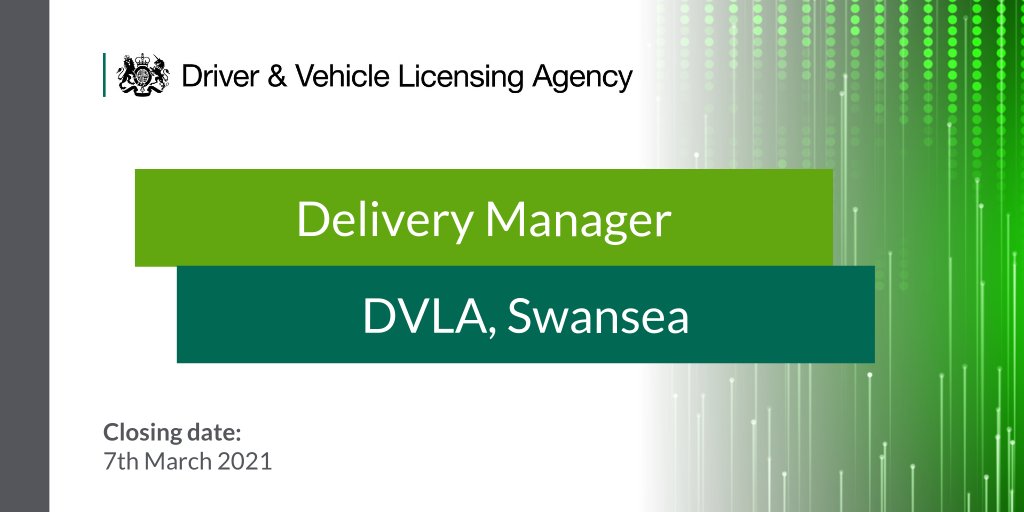 Do you thrive on driving teams to succeed in dynamic work environments? 

Do you enjoy having autonomy over completing projects and tasks?

If so, we have a fantastic opportunity for a Project Manager to join us at DVLA!

Apply now:

👉bit.ly/3bqhkJq