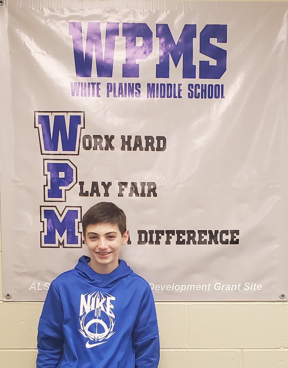 White Plains Middle Update: Congratulations to Andrew Ellis for winning Scholastic SCOPE's writing contest, Everest. His expository essay on the challenges faced by Poorna Malavath and other climbers was selected from student entries all over the country. Way to go Andrew!