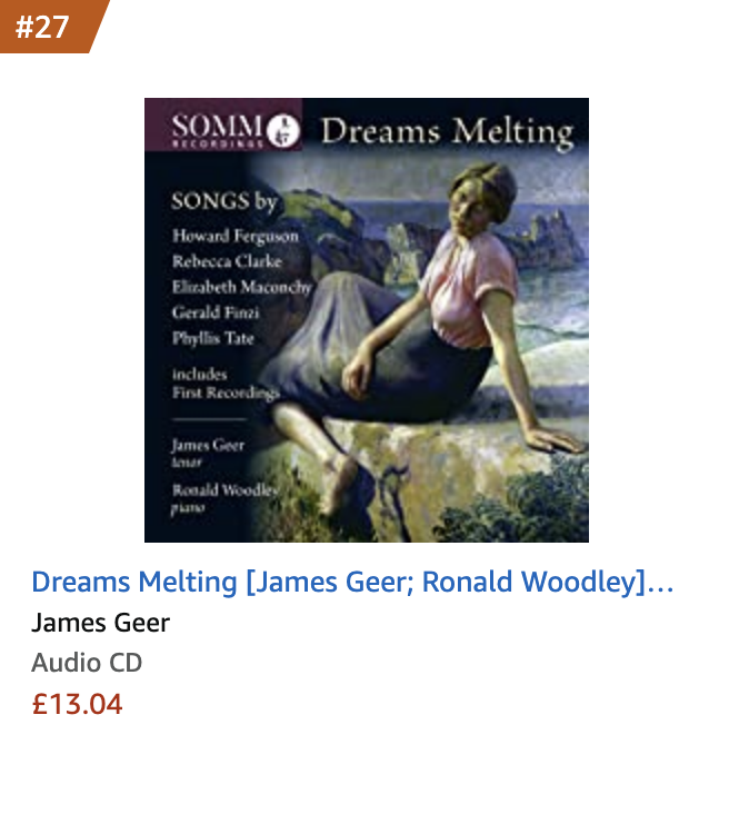 SOMM RECORDINGS (@sommrecordings) on Twitter photo Our upcoming #DreamsMelting release with <a href="/JamesGeer18/">James Geer</a> and Ronald Woodley is an <a href="/AmazonUK/">Amazon.co.uk</a> 🔥 Hot New Release! amzn.to/3dO6Zd9 Our upcoming #DreamsMelting release with <a href="/JamesGeer18/">James Geer</a> and Ronald Woodley is an <a href="/AmazonUK/">Amazon.co.uk</a> 🔥 Hot New Release! amzn.to/3dO6Zd9