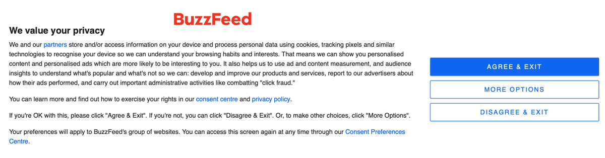 DuckDuckGo's tweet photo. When you get cookie notices on websites, we recommend clicking the option to review, since it is usually just a few clicks to disable the most invasive ones. 

Get our app to totally block major trackers from even loading in your browser: https://t.co/QNfnevM3gf https://t.co/g8Iv3u1gNr