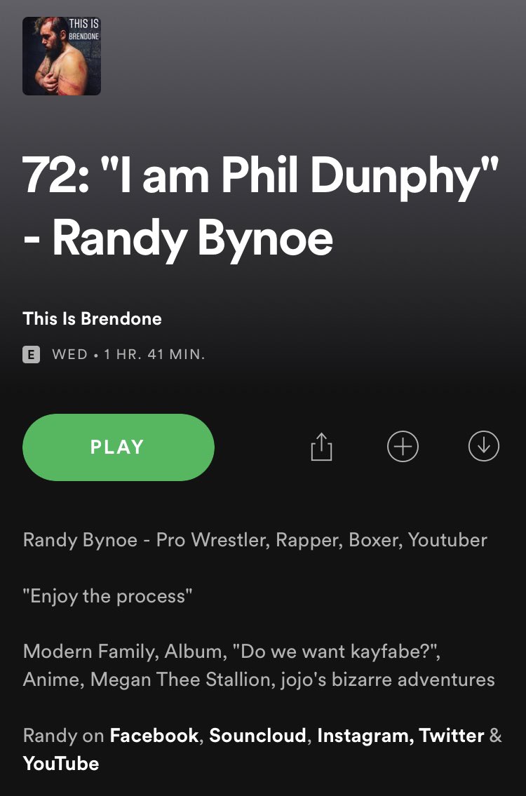 HoldenPro's tweet image. 🎙 New #Podcast Up! 📻

“This is Brendone” on all podcast services.

72: Randy Bynoe

🚨11 away from the #patreon goal🚨 

Patreon.com/BrendoneC

Direct link: anchor.fm/brendone

#Apple: podcasts.apple.com/ca/podcast/thi…

#Spotify: open.spotify.com/episode/0WWyQN…

Stay safe, sane &amp;amp; healthy!