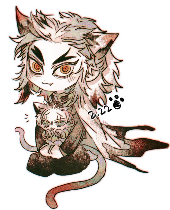 회장会長さんがTwitterに投稿した煉獄杏寿郎(鬼滅の刃)のイラスト。