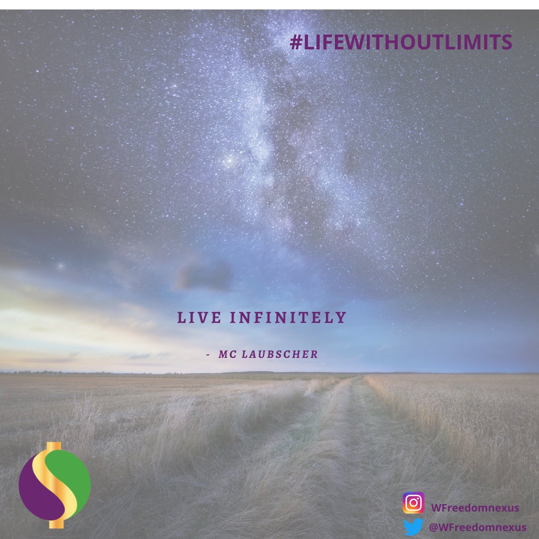 WFreedomnexus's tweet photo. @mclaubscher The Cashflow Ninja said it best!
#liveinfinitely #YOLO #life #noreregrets #dreams #hustle #grind
https://t.co/L0VEYfk3Qe https://t.co/OJ82iddEiD