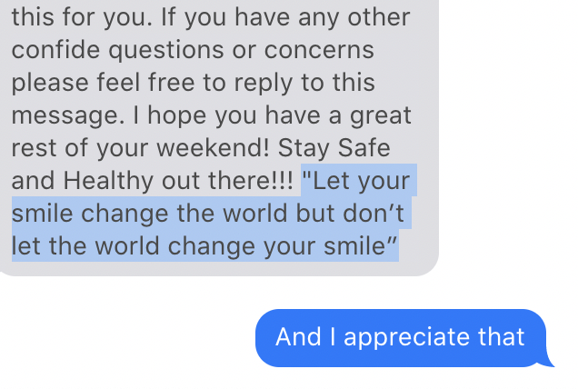 Apple Support really doing the most