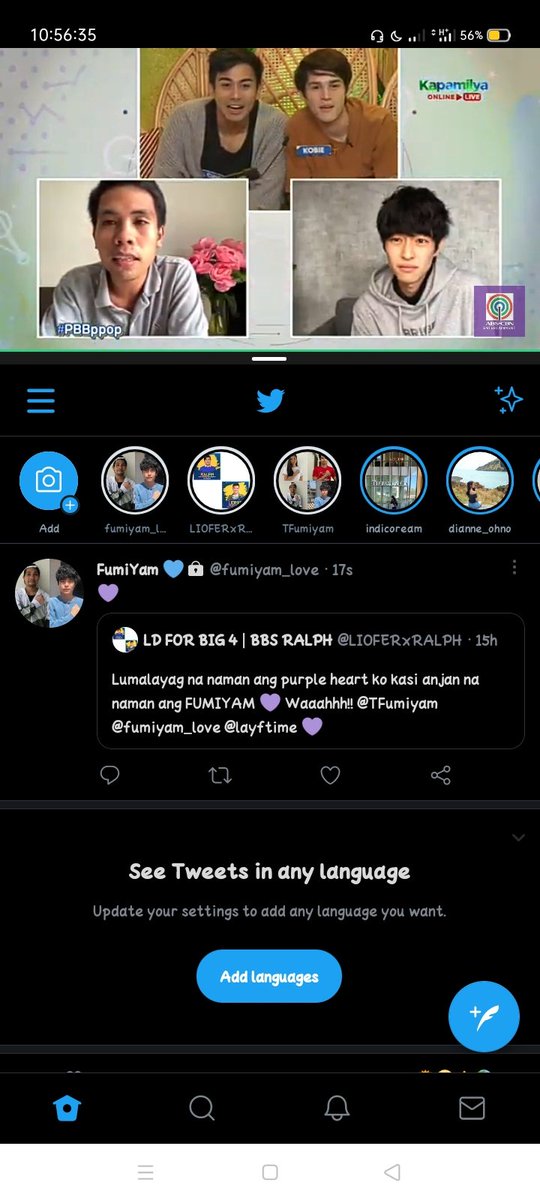 layftime's tweet photo. FumiYam x ChiBie 💜 https://t.co/dLQgbdTvaL