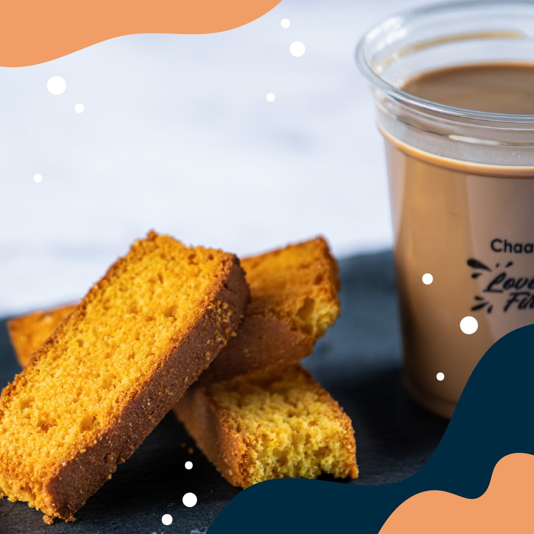 Karak Chai and Cake Rusks are one of the best tea-break combinations, so why not come down to Chaaye Paani and give it try today? #ChaayePaani #Chai #KarakChai #CakeRusks #Huddersfield #Bradford #Dewsbury #Birmingham