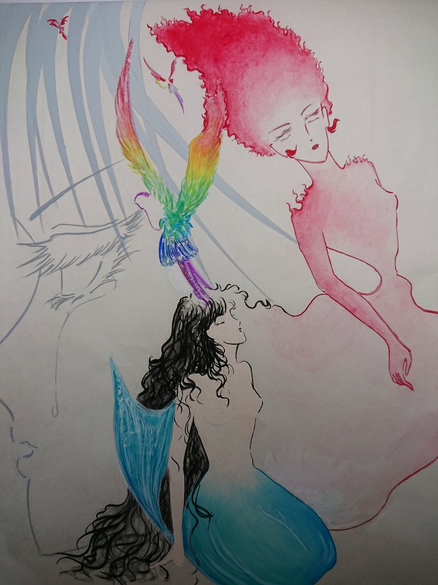 りとるたま Pa Twitter 昭和レトロはエモいらしいので昭和に描いた絵をあげてみる 昭和レトロ 昭和生まれの絵描きさんの絵を魅せて 絵描きさんと繋がりたい イラスト好きさんとつながりたい