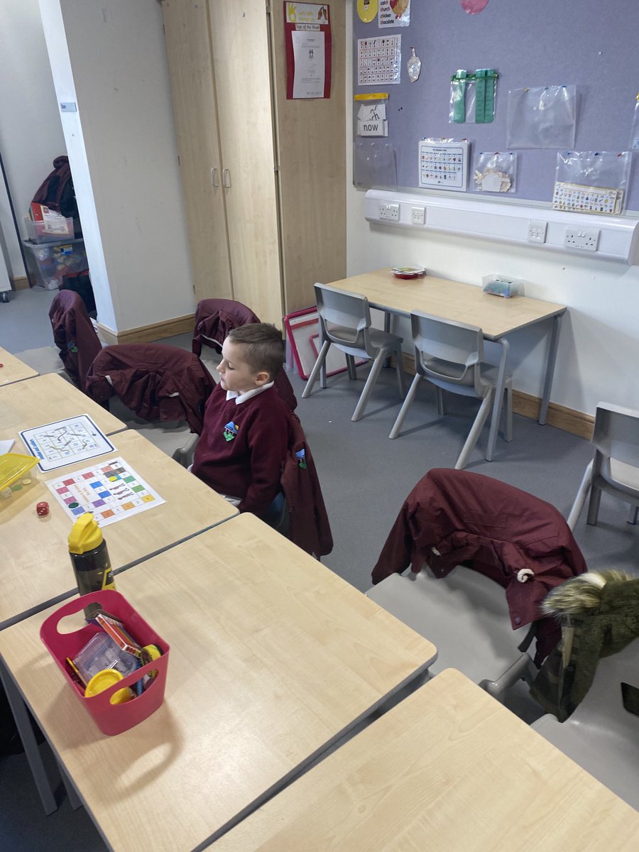 Nairn - practising out number bonds to 20 using mental maths strategies whilst playing board games.