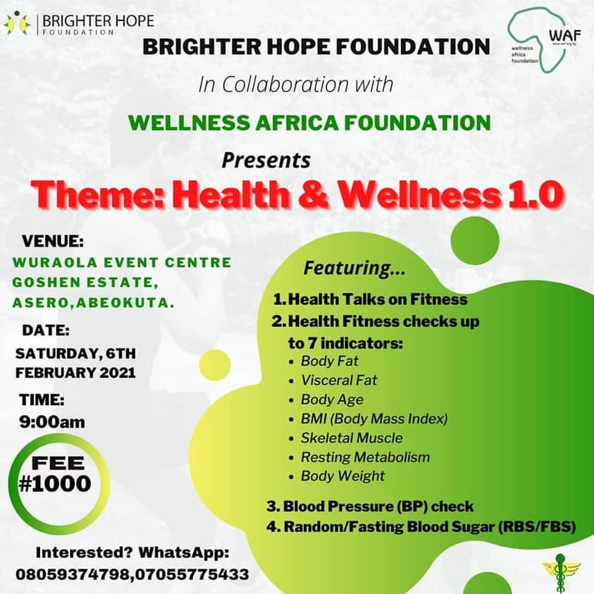 Wellness Africa Foundation tweet media