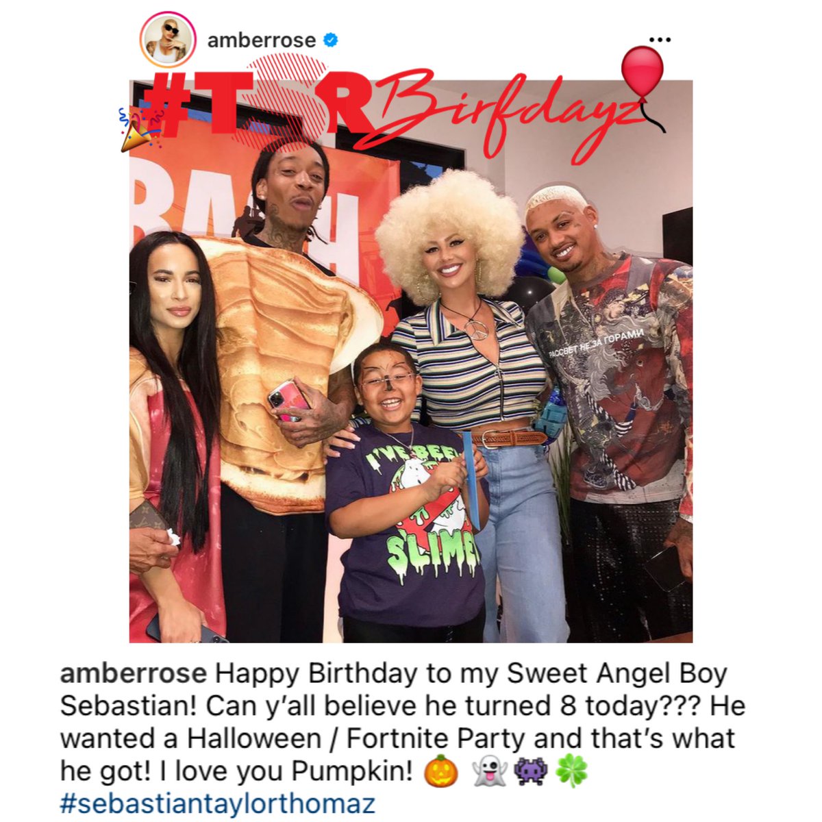 Wiz Khalifa, Amber Rose welcome new son Sebastian - UPI.com, image size:1200x1200