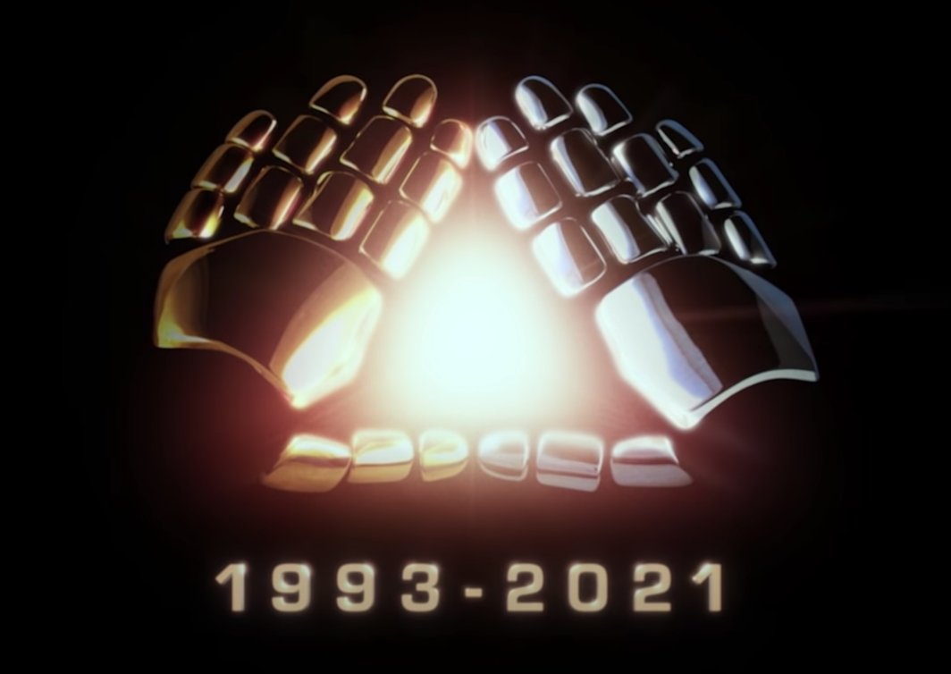 Daft Punk have announced their retirement via a video titled “Epilogue” posted to their YouTube this morning.

Their publicist also confirmed the split to Variety. Thank you for 28 years of life-changing music.