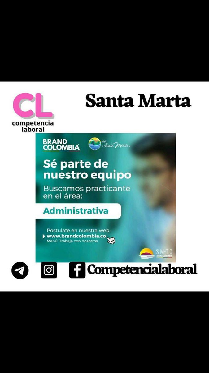 TrabajoSiHayCol's tweet photo. #trabajosíhay Santa Marta https://t.co/zPr2xjiMlv