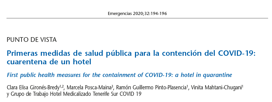 Experiencia publicada en nuestra revista científica.