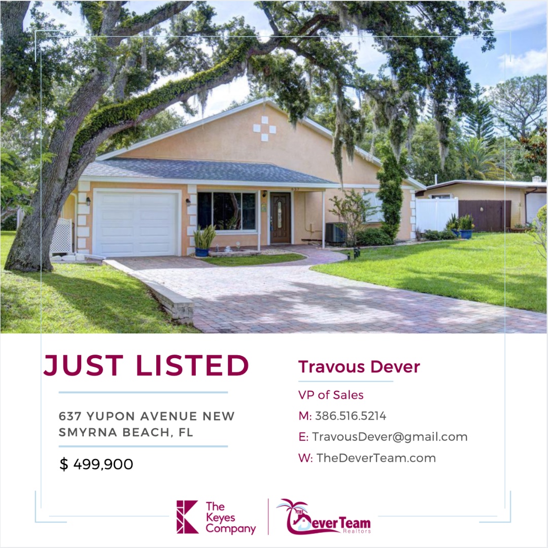 nsbrealtor's tweet photo. JUST LISTED, BEACHSIDE HOME! Immaculate 3 bedroom 2 bath home remodeled in 2007 features a large master bedroom, open kitchen and hot tub in the screen room. Call 386-516-5214 or click here https://t.co/buLi21JpcM
#thedeverteam
#beachsidehome
#NSBBeachside
#NSBrealestate https://t.co/4AUbYi0939
