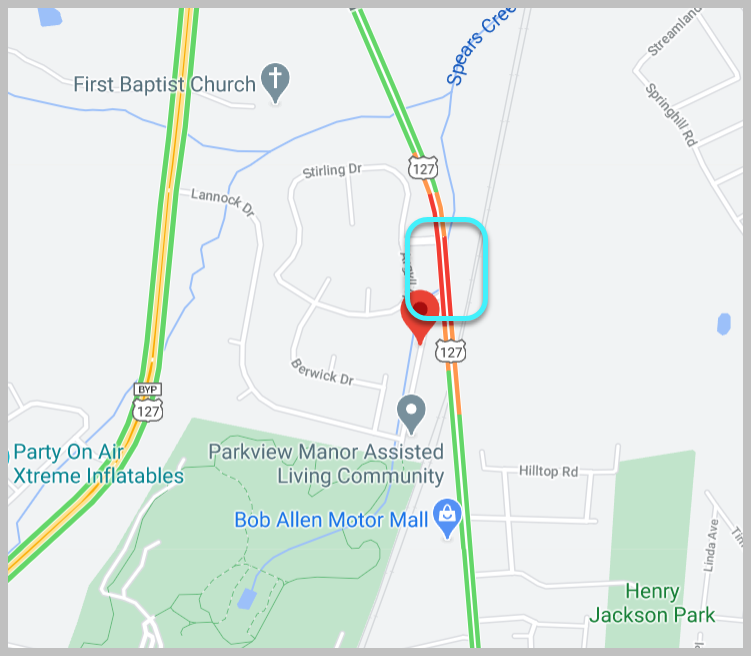 lexwrecks's tweet photo. Heads up for Danville/Boyle Co residents:
US-127 is closed in both directions near Argyll Woods Dr (just north of the RR overpass).  Utility poles are being replaced due to storm damage. https://t.co/HC85Db3pym
