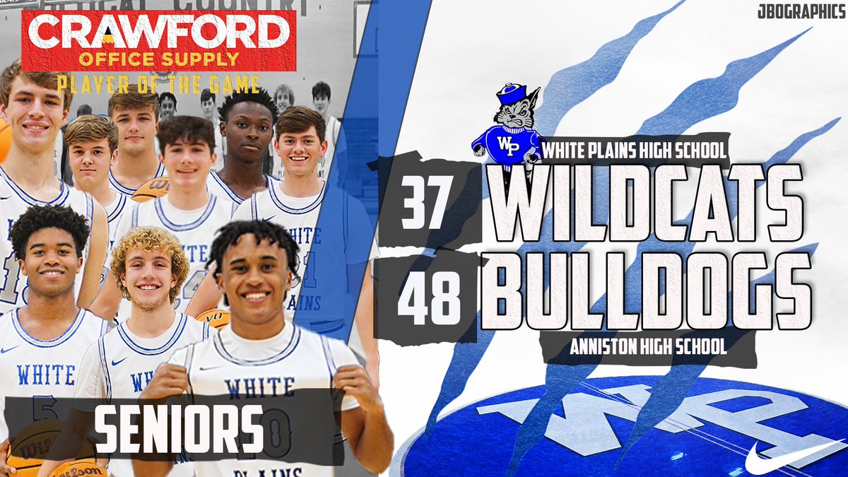 Tough one today but we could not be more proud of our Wildcats!
One thing can be said that is 100% sure...
“This program is better because of these Seniors!!”