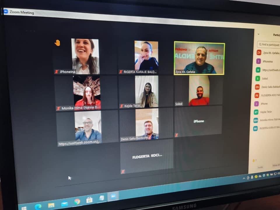 QefaliaXhemal's tweet photo. Koordinimi digjital!💻
Kënaqësi të komunikonim virtualisht 😊sot me:
#Arsivën #Zall-#Herr
#Besmirin #Petrelë
#Monikën #Dajt
#Rigertën #Baldushk
#Denisin #Baldushk
#Klodianin #Zall-#Bastar
#Sokolin #Krrabë
#Inen #Shëngjergj
#Kejdën #Bërzhitë
#Flogertën #Njesia 12 https://t.co/IFVKjEJmzp