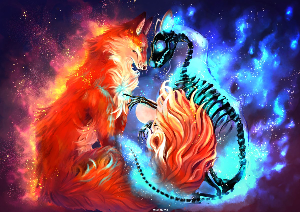 Drawing I did for a DTIYS hosted some time ago by juli_artwork on instagram. 
Quite liked how the colors turned out.
(check the original piece, it's a nice one!)

#dtiys #illustration #fox #digitalart