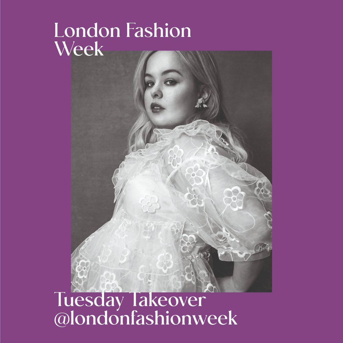 Don't miss #Bridgerton actress <a href="/nicolacoughlan/">ؘ</a>'s takeover tomorrow on the final day of #LFW! Make sure to follow #LFW's Instagram Stories to watch Nicola's takeover from 10am. #LFWClearpay