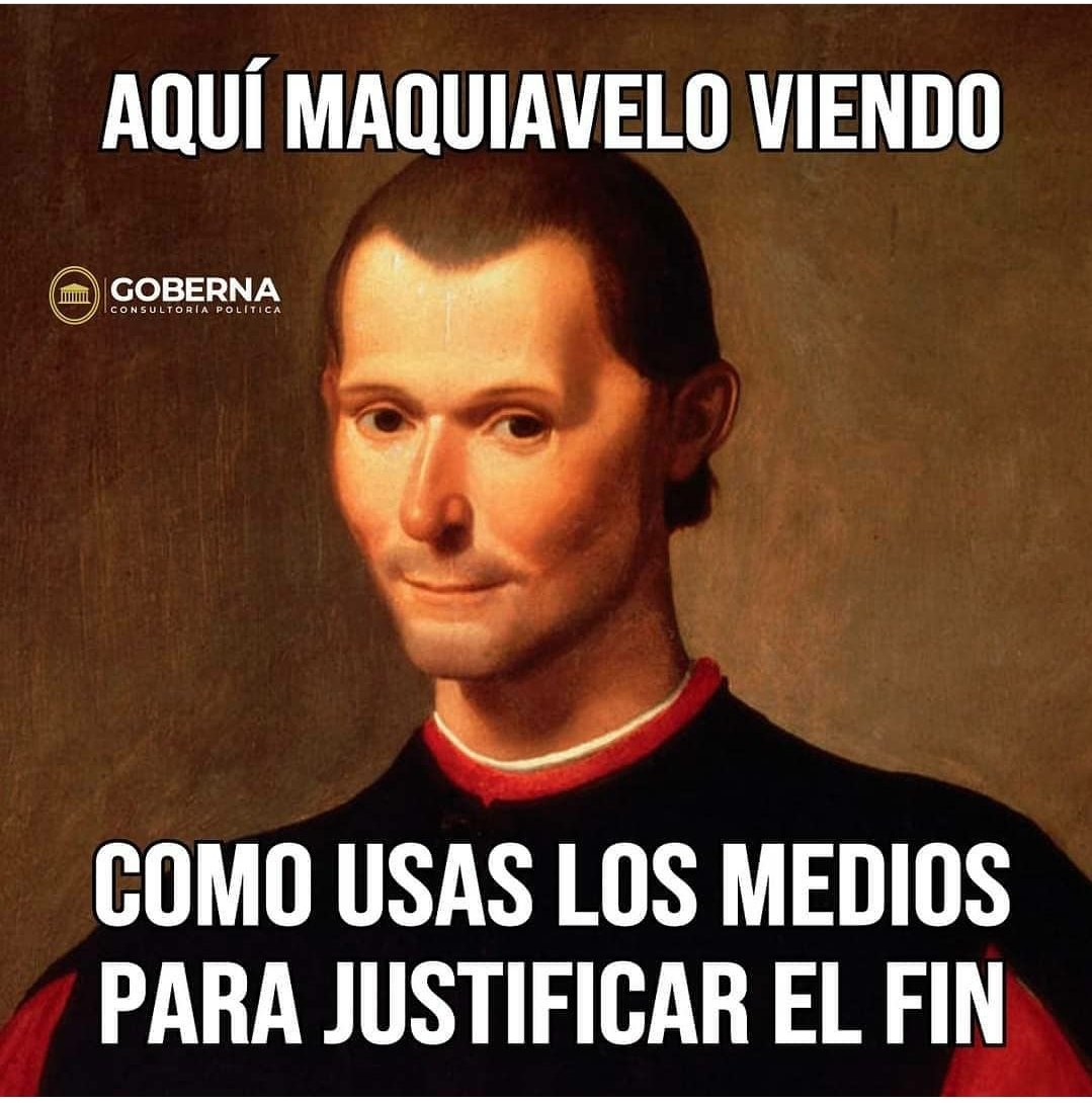 FerSolanoCom's tweet image. Maquiavelo rules!