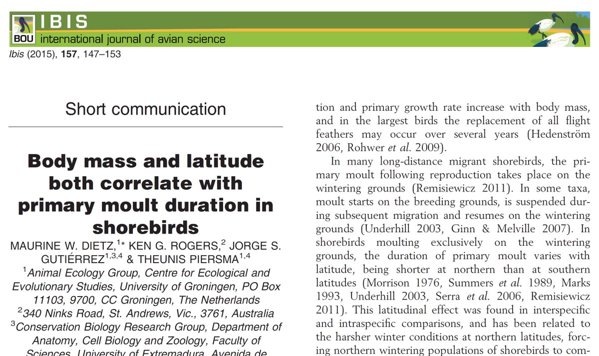 <a href="/GlobalFlyway/">Global Flyway Network</a> is very sorry to hear that in Melbourne our friend &amp; research associate Ken G. Rogers peacefully passed way on 18 Feb at age 81. As a professional statistical modeller he made key contributions to bird projects worldwide. He was such fun 2 work with. Thank you, Ken!