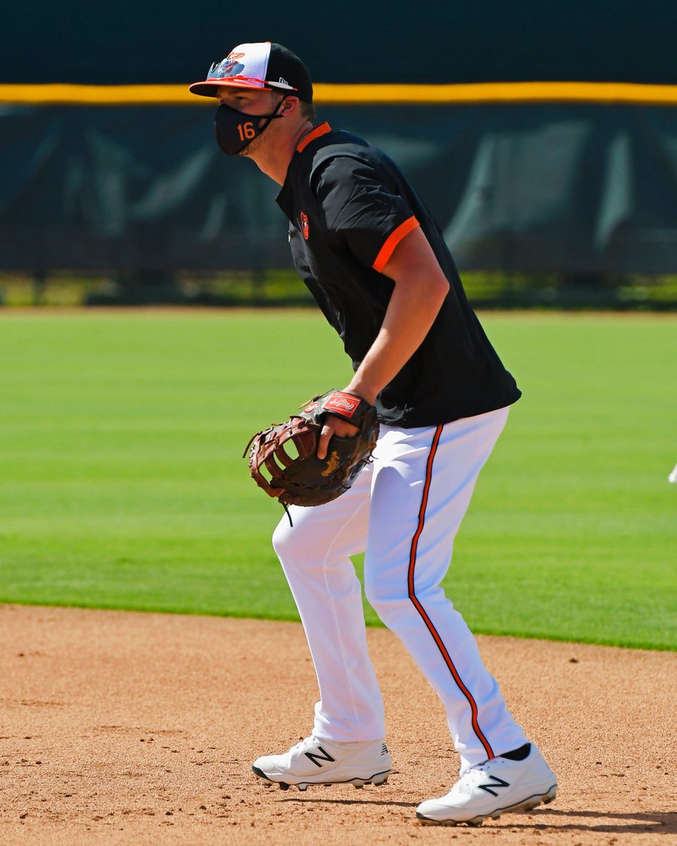 Orioles's tweet photo. Welcome back to the diamond, Trey. https://t.co/MEvDFwlCeR