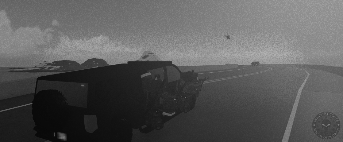 CorpsAigio's tweet photo. A UH-60 Blackhawk flies over ISOG Operators during a joint operation.

📸: Staff Sergeant DepthHD https://t.co/SySY4ziYzs