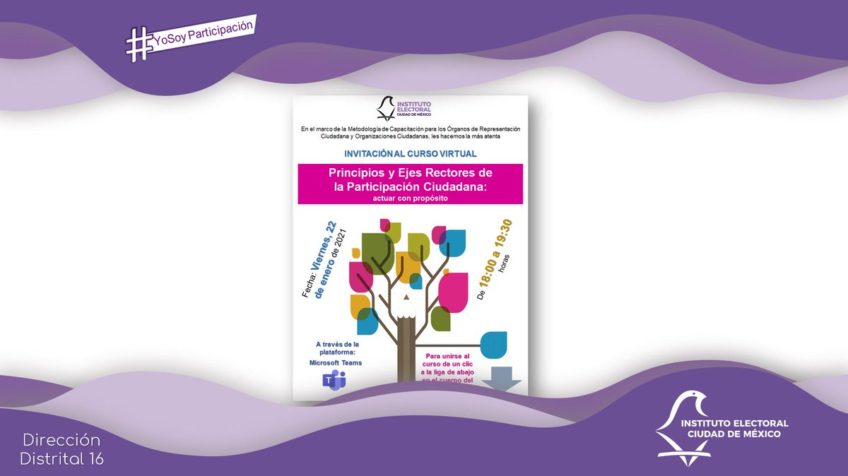 ParticipaIECM's tweet photo. Fundamentar el trabajo de las Comisiones de Participación Comunitaria en los principios de la participación ciudadana, garantiza un trabajo comunitario incluyente y consciente, donde predomina la cohesión socia. #YoSoyParticipación  #Inclusión #OD16 https://t.co/jheEHyvj1J