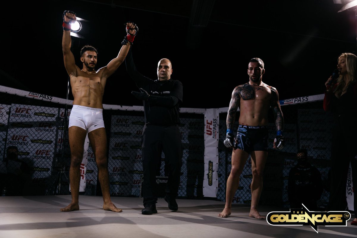 TGC_MMA's tweet photo. Wisem Hammami 🆚 Franc Agalliu

Another amazing match at #TGC3 💥
➡️ Hammami won via TKO at round 1

#mma #mmafighter #ufc #ufcfightpass https://t.co/UTIycwBaYA