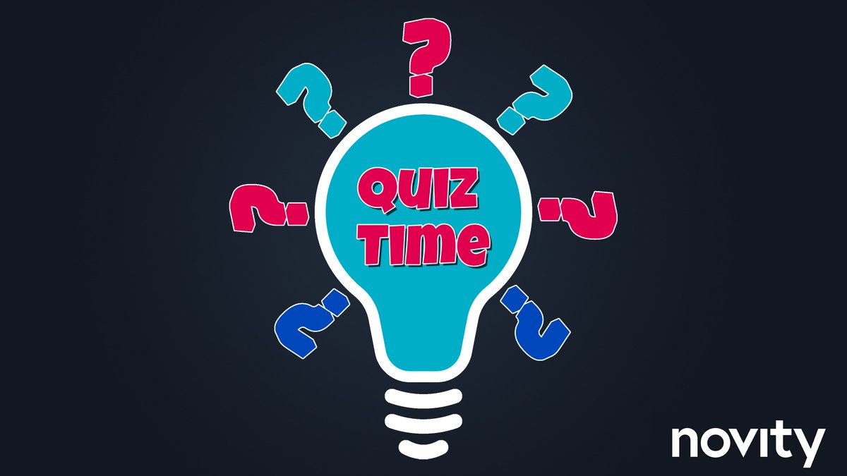 At Novity, we hold company socials every 6 weeks to reward the team for all of their hard work 💼 

On Friday we decided to have a remote company quiz. It was a great team building activity and we had lots of fun! 🖲 #QuizTime #indiegamedeveloper #gamedevs #indiedev #VR #quiz