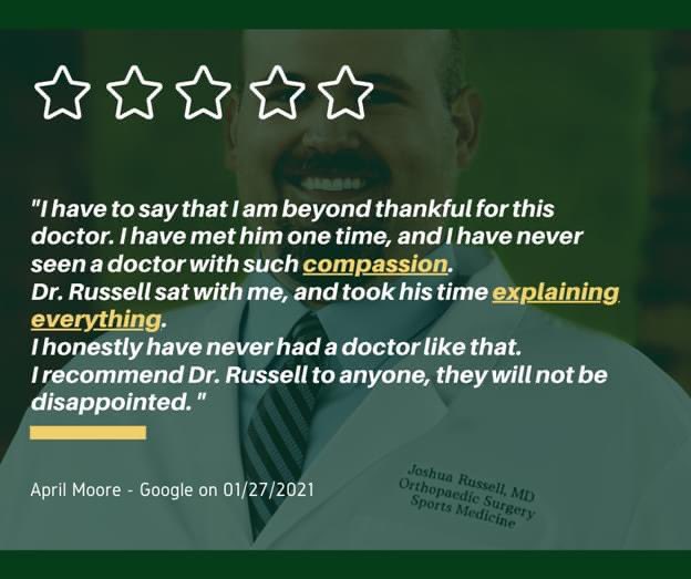 Thank you Ms. Moore for allowing us to care for you!