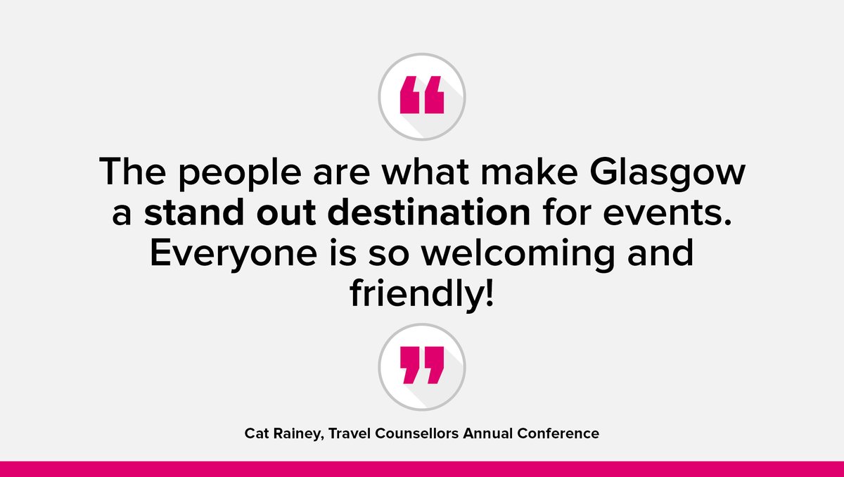 Glasgow has once again been voted the world’s friendliest city in a new poll by <a href="/RoughGuides/">Rough Guides</a>!
 
We are proud when conference organisers share feedback like the below on the warm, friendly welcome delegates receive in the city.