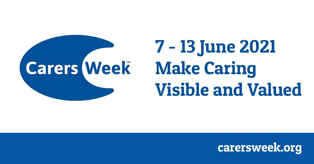 Carers Week 2021 will take place from 7 - 13 June. This year's theme is 'Make Caring Visible and Valued' and will focus on the importance of not only recognising carers, but also valuing them for the vital contribution they make every day.