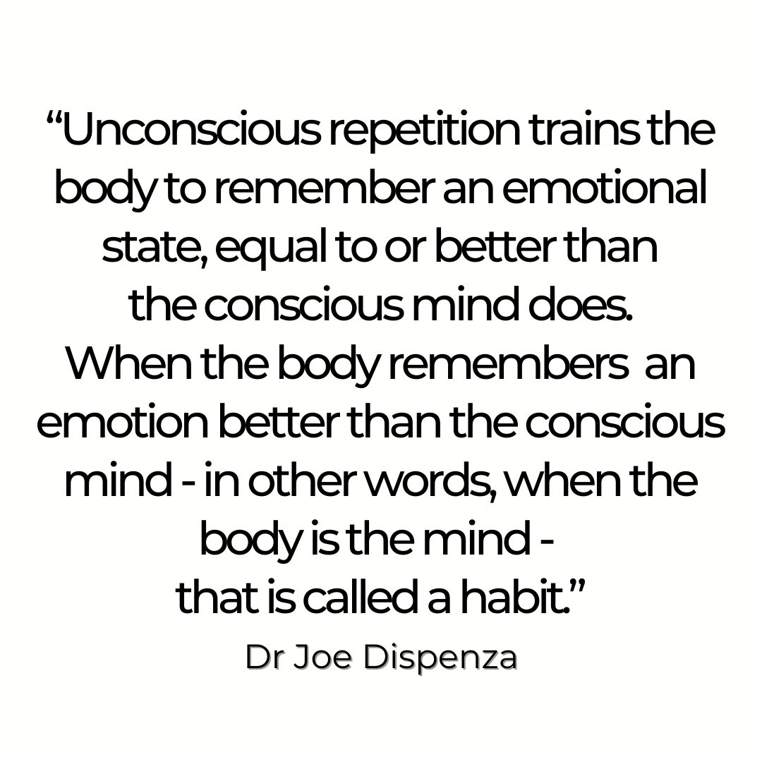 What most people don't know is that when they think about a highly charged emotional experience, they make the brain fire in the exact sequences &amp; patterns as before; they are firing &amp; wiring their brains to the past by reinforcing those circuits into evermore hardwired networks