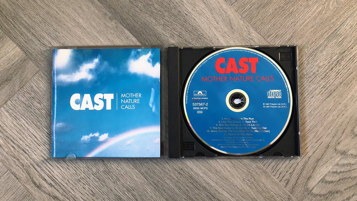 80 @castofficial Mother Natural CallsI can’t ignore how drab the artwork & package looks. Music, singles not as strong but ‘I’m So Lonely’, ‘Live The Dream’ and ‘Never Gonna...’ are pretty special pieces of songwriting  #AtoZMusicChallenge #AtoZMusicCollection