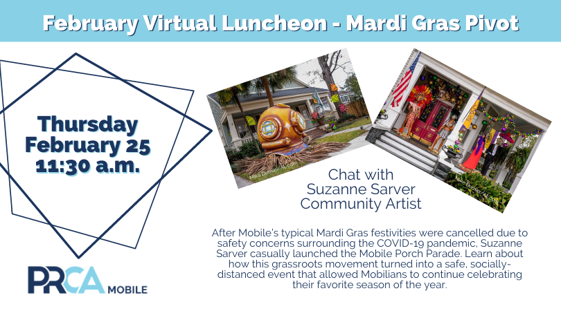 PRCAMobile's tweet photo. Mark your calendar for our February Luncheon this Thursday, February 25. 

Register today at https://t.co/70WHbGsnoo. https://t.co/Daeg9s4596
