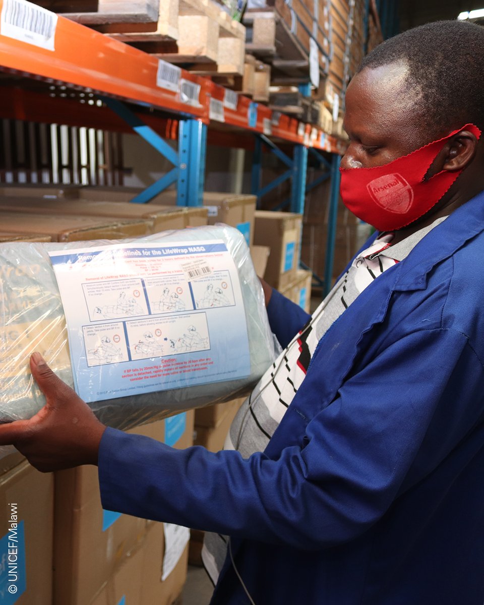 300 of our #innovative NASGs have just arrived in #Malawi – a country with one of the highest maternal mortality rates in the world. The compression suit reduces bleeding in women with post-partum hemorrhage giving healthcare workers critical time to save mothers’ lives.