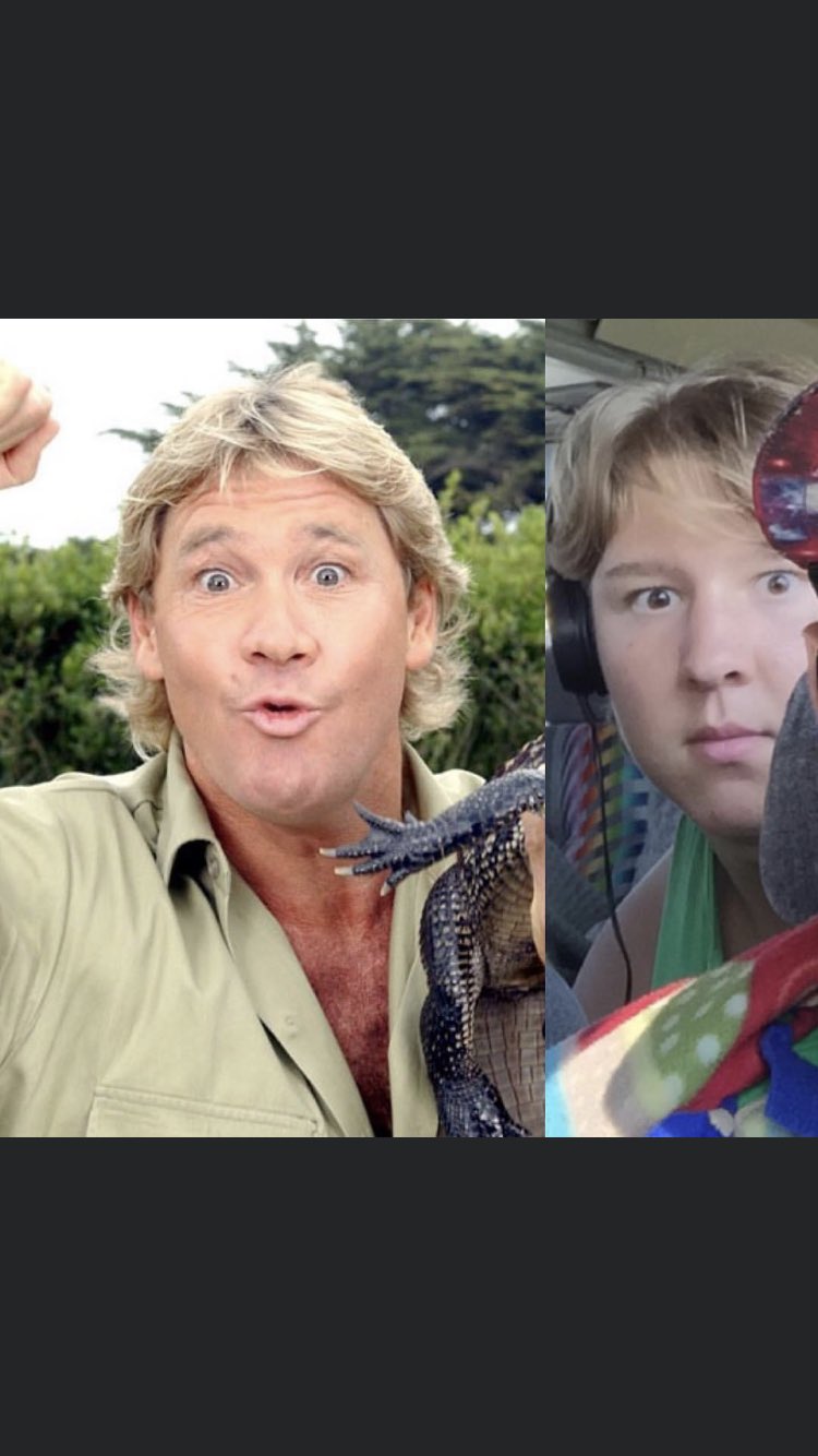 Happy Birthday Steve Irwin. Remember that time I looked like you? 