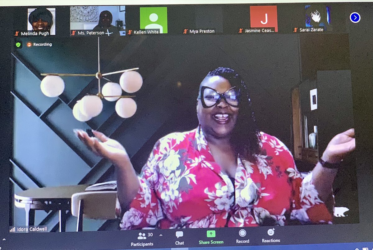 DeSotoISDCTE's tweet photo. A big THANK YOU to @CCMD1tx for “zooming” as a guest speaker with our Marketing &amp; Business students for CTE Month #NextLevel https://t.co/8UbUId3aXz