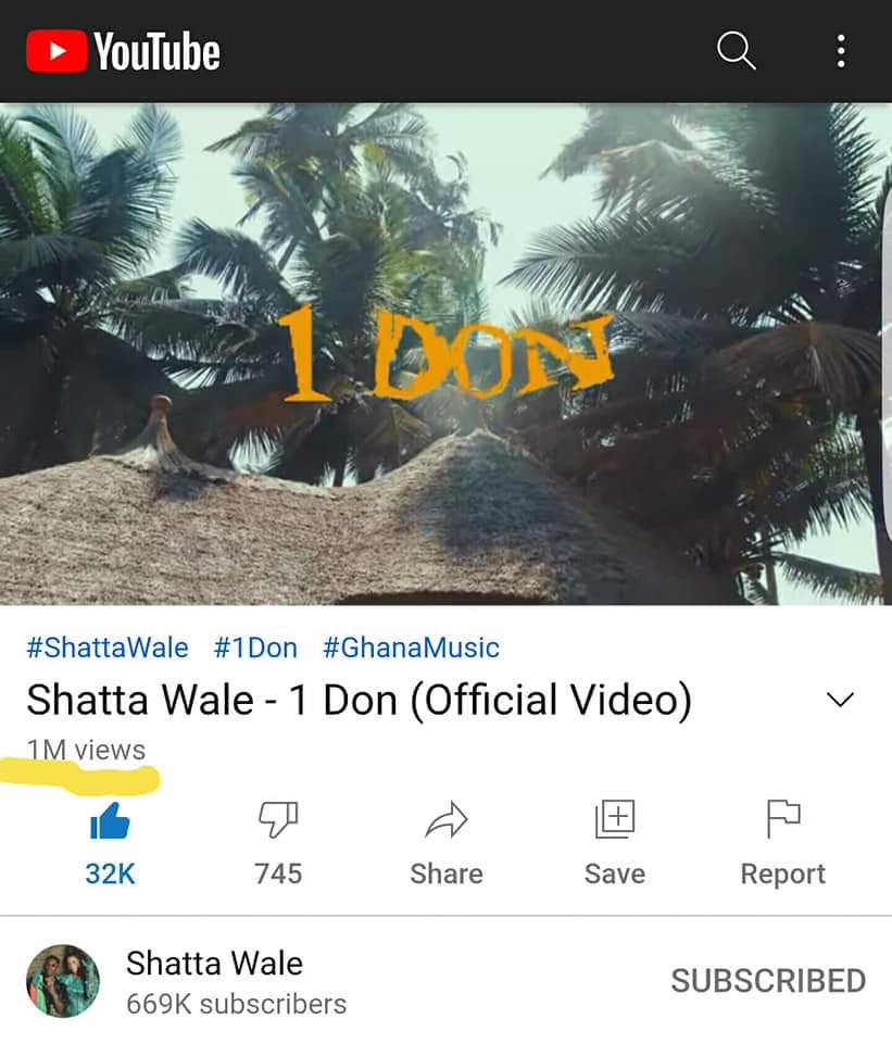 DonKarlonLIB's tweet photo. @shattawalegh π - 1 Don π₯
Finally Hits #1M Views.
Stream Here βͺ https://t.co/FLOeaNhrOS β©
We Made Itπͺπ―π #SM4LYF π #SM4EVER π
#1DON
#GOG
#DemDead
#SmLiberia #SMRecords #GiftOfGod #SM #Sm2DaWorld #Lib2DaWorld https://t.co/r6r134aAPO