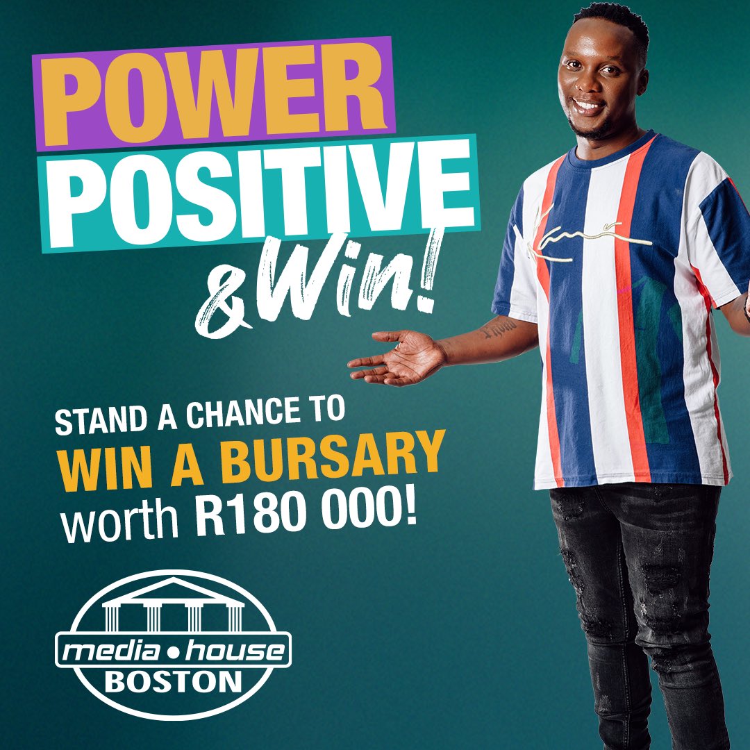 moflavadj's tweet photo. NB! This is the last week you can submit your entry and stand a chance of winning a Bursary to attend Boston Media House or R50k worth of laptops 👉🏿 #PowerPositive 👈🏿 Upload your entry here: https://t.co/tSNhtQuUDt T&Cs Apply https://t.co/2sZpvI5QwW