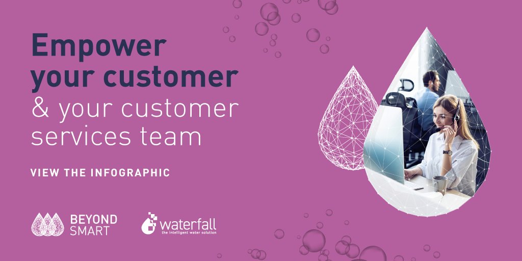 WaterfallSmart's tweet photo. Find out how Waterfall empowers your customer as well as your customer services team in our latest infographic 

https://t.co/0fC9cGnNRb 

#beyondsmart #smartmeter #pr19 #pcc #waternetwork #watercompany #customerservice https://t.co/PIgGrI80li