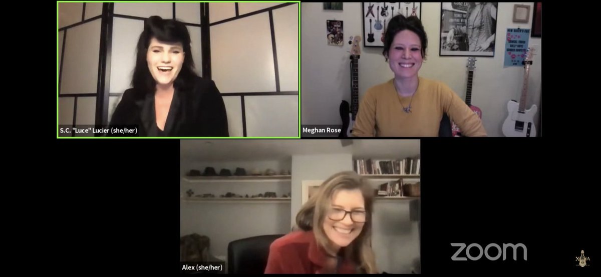 Still giddy af over our time with @alextydings on Saturday night!! 😍 💕Catch the replay here: youtu.be/icTzS-FA5pg
#XenaWarriorPrincess #AlexandraTydings #QueerStorytelling #Aphrodite #LGBTQ #XenaWarriorMusical #Xena #Xenites #XenaLovesGabrielle