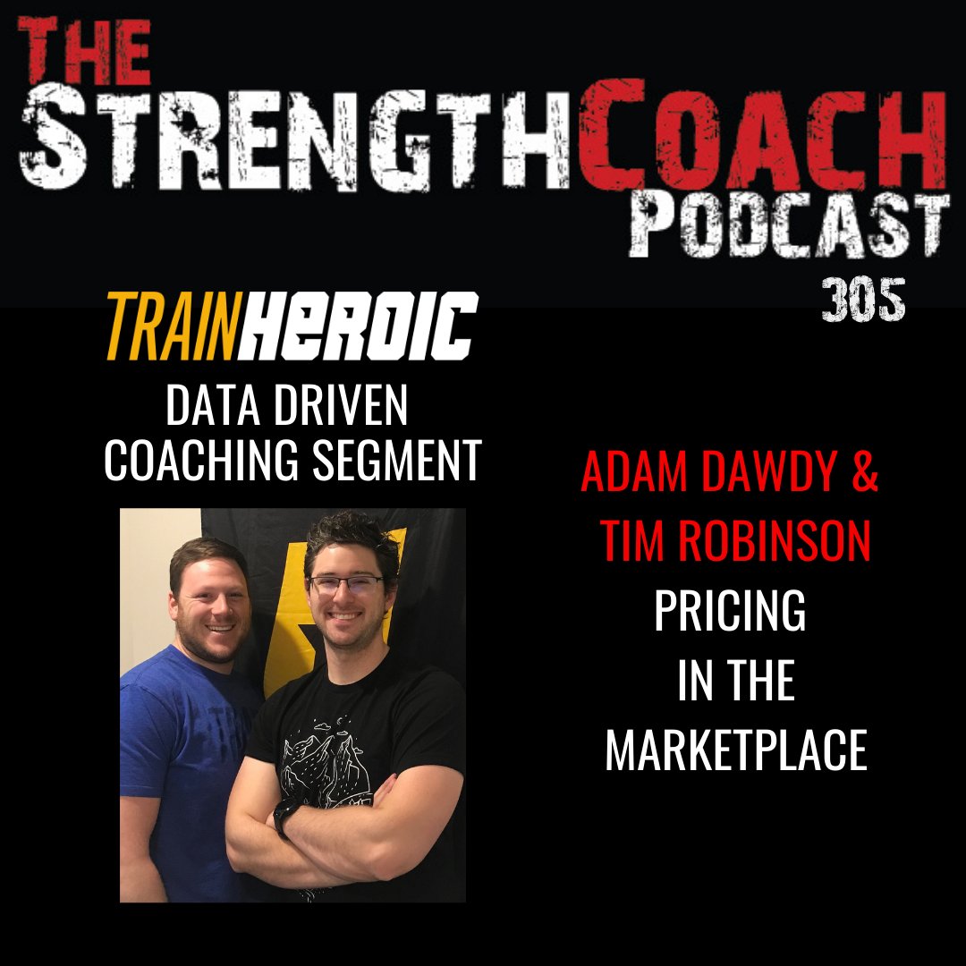 Anthony Renna (@scpodcast2007) on Twitter photo Tim and Adam discuss "Pricing in the <a href="/TrainHeroic/">TrainHeroic</a> Marketplace"
.
Episode 305 of the Strength Coach Podcast on Apple Podcasts, Spotify, Stitcher and continuefit.com/strength-coach… Tim and Adam discuss "Pricing in the <a href="/TrainHeroic/">TrainHeroic</a> Marketplace"
.
Episode 305 of the Strength Coach Podcast on Apple Podcasts, Spotify, Stitcher and continuefit.com/strength-coach…