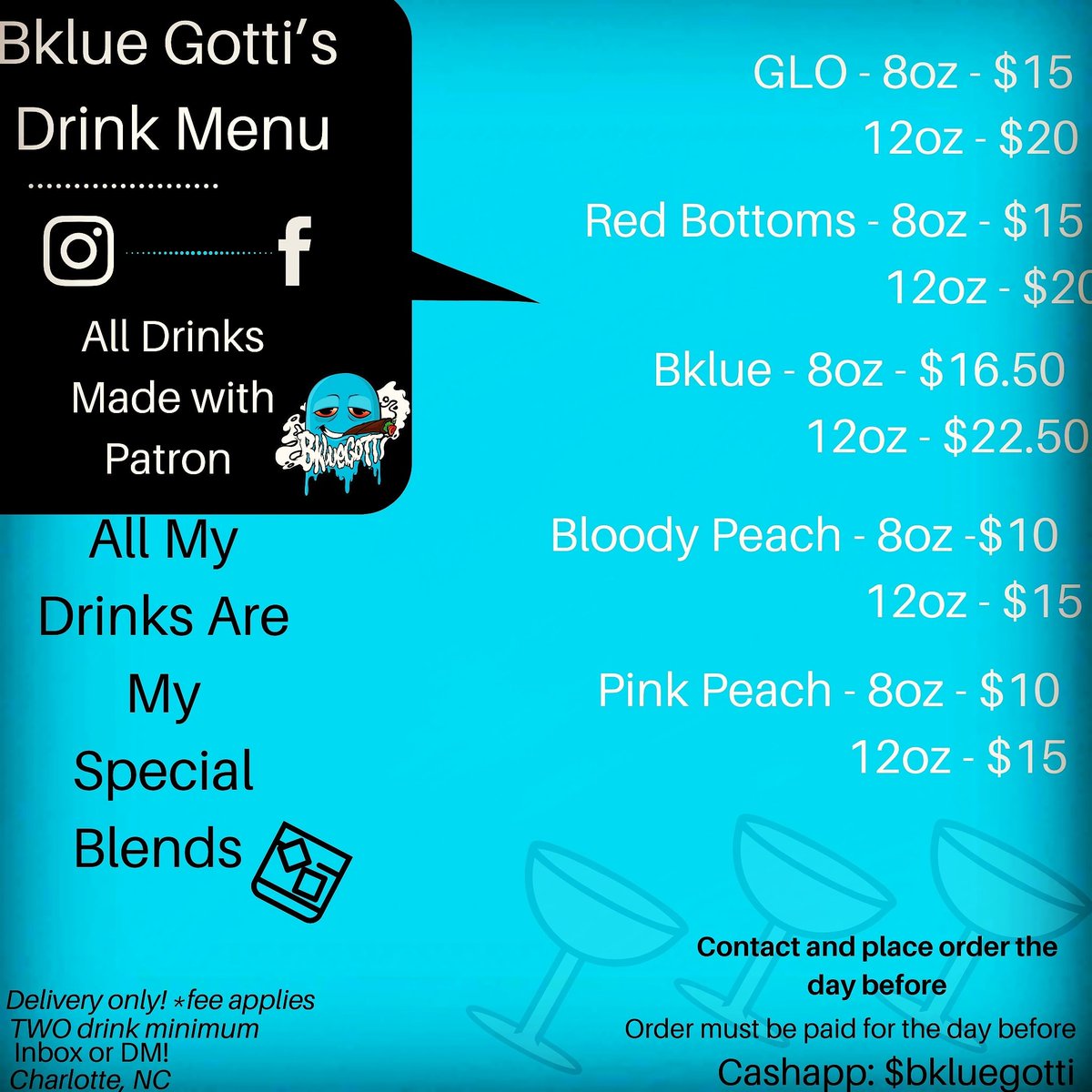 BklueCarrington's tweet photo. #CelebrateMonday the right way HMU, Tap in, Tunein #mondaythoughts
#PatronMargarita #MargaritaDay #charlotte #704f #sfmn https://t.co/hhmH3gXsAP
