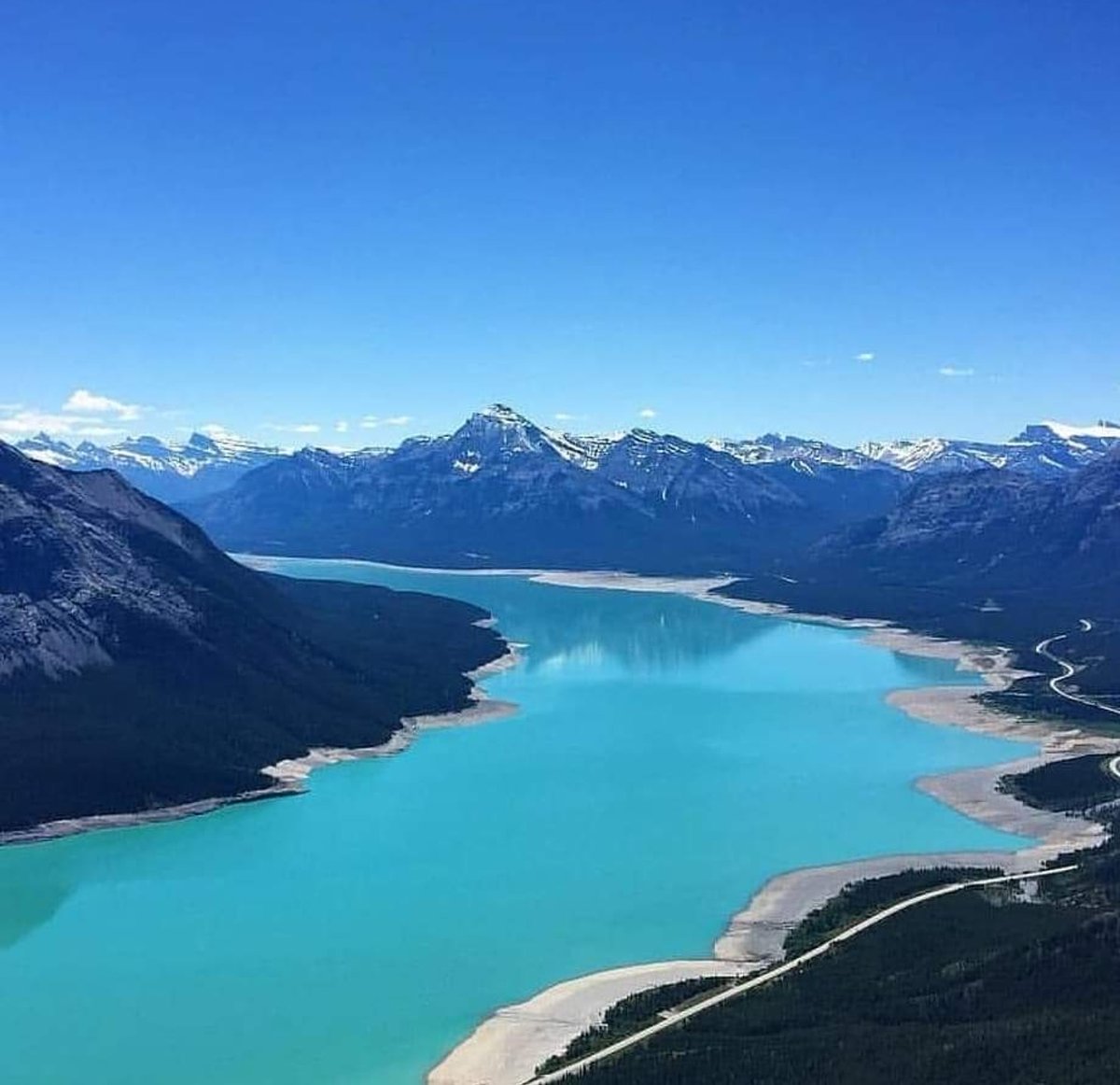 First road trip as soon as it warms up. It's been way too long. #abrahamlake #nordegg #alberta #mountains