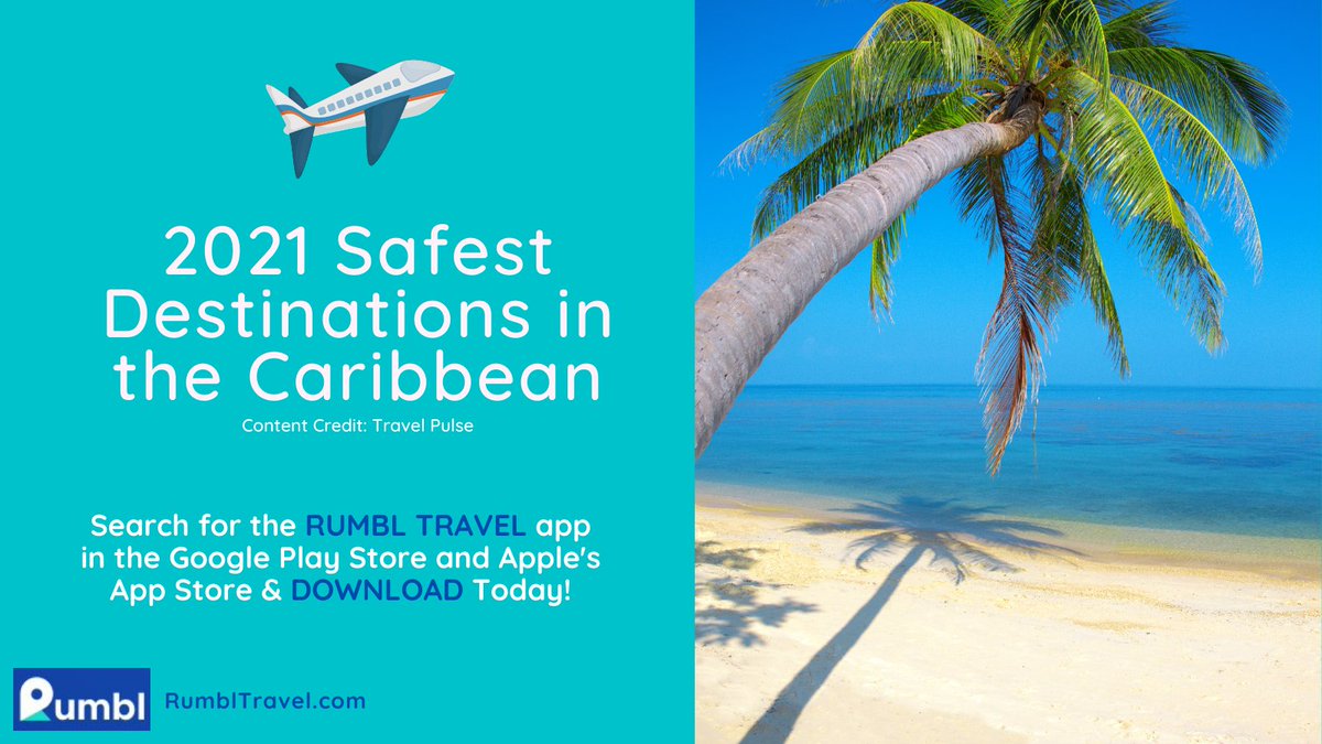 🌞Looking for a sunny &amp; warm weather getaway? Here is an article from Travel Pulse on the safest destinations in the Caribbean. tinyurl.com/5grdm6rc