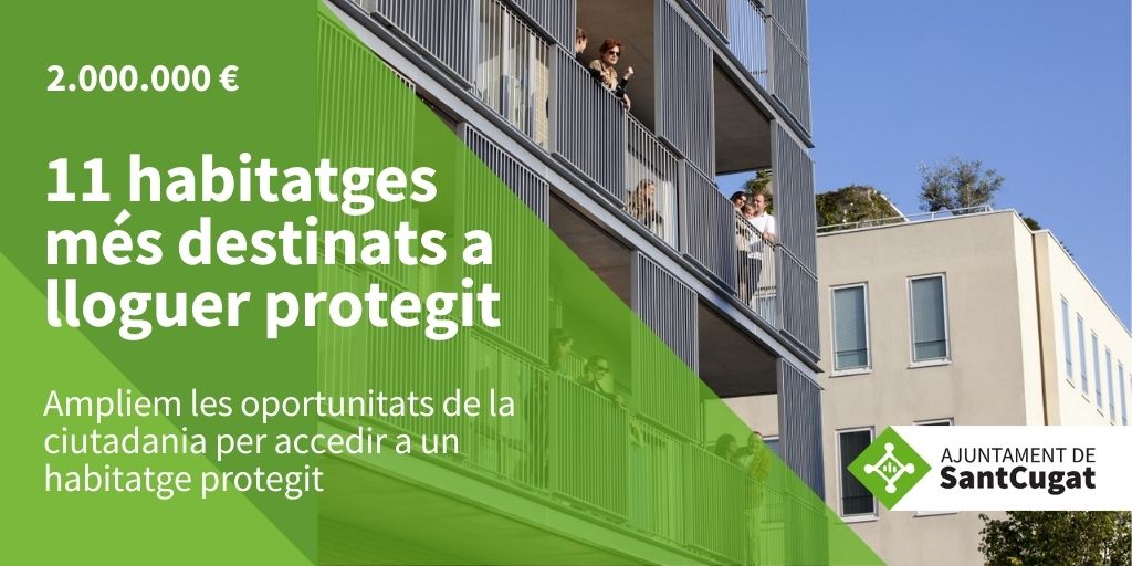 ajsantcugat's tweet photo. 🤝 La compra s’ha fet a través del dret de tanteig i retracte que dona prioritat a l’Ajuntament per davant de tercers 🏠#Promusa aconsegueix per primer cop adquirir la totalitat dels pisos disponibles i ampliar l'oferta de lloguer protegit
Més ℹ️ https://t.co/bu8HL5SlW0 https://t.co/nzXn9fKB69